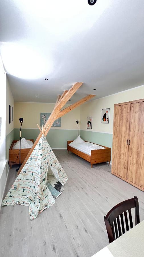 New Nomads Ferienwohnung Am See ซอสเซน ภายนอก รูปภาพ