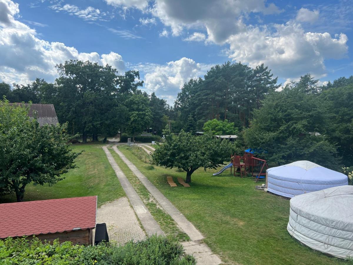 New Nomads Ferienwohnung Am See ซอสเซน ภายนอก รูปภาพ