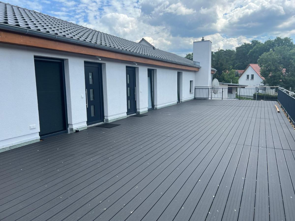 New Nomads Ferienwohnung Am See ซอสเซน ภายนอก รูปภาพ